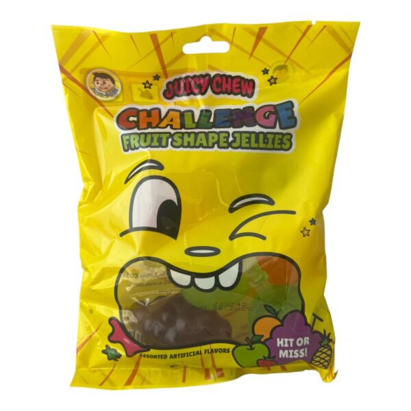 JUICY CHEW - CHAILLENGE FRUIT SHAPE JELLIES (BAG)