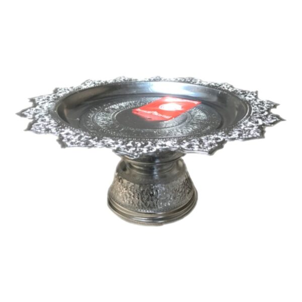UN -CHIANGMAI LOW-FOOT TRAY SILVER 18cm