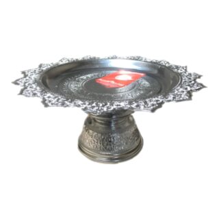 UN -CHIANGMAI LOW-FOOT  TRAY SILVER 35CM