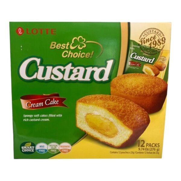 LOTTE -CUSTARD CREAM CAKES