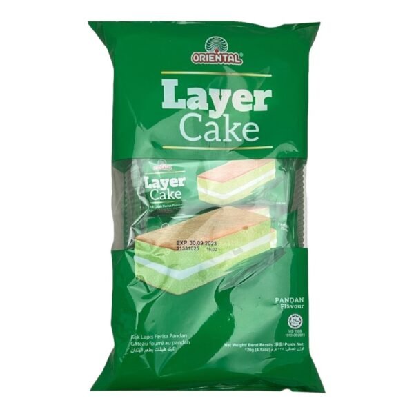 ORIENTAL -LAYER CAKE / PANDAN