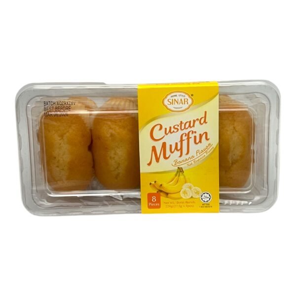SINAR -CUSTARD MUFFIN (YELLOW/BANANA)