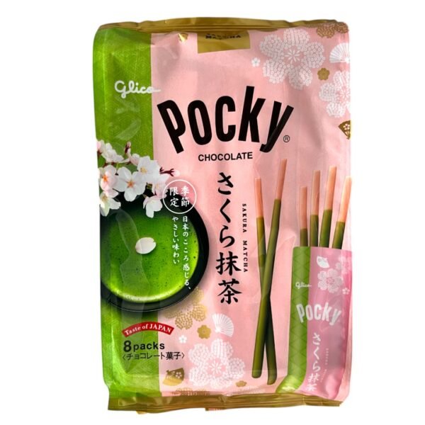 GLICO -POCKY (SAKURA MATCHA) JAPAN
