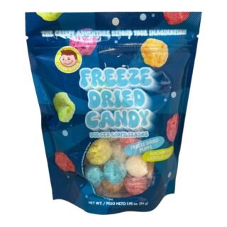 JOSH BOSH -FREEZE DRIED CANDY / PUFFS ASSORTED FRUITS/BLUE