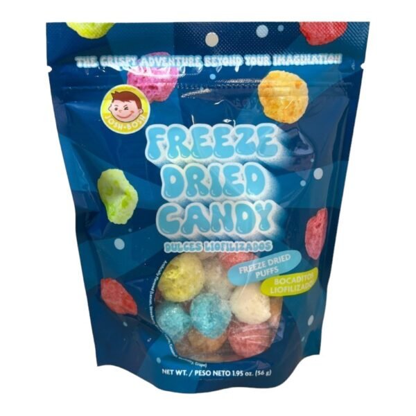 JOSH BOSH -FREEZE DRIED CANDY / PUFFS ASSORTED FRUITS/BLUE