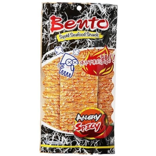 BENTO-SQUID SNACK ANGERY & SPICY (BLACK)