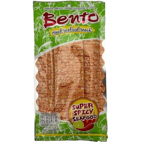 BENTO-SQUID SNACK SUPER SPICY  (LIGHT GREEN)