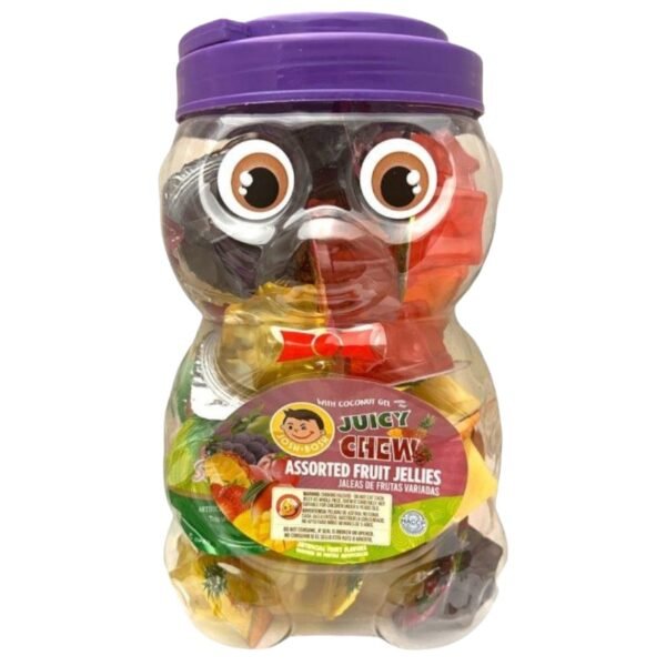 JOHN BOSH - ASSORTES FRUIT JELLIES /BEAR (JAR)