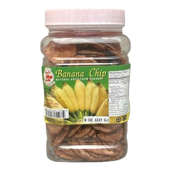 THAI FRAMER -CRISPY BANANA  CHIP (8OZ/SMALL)