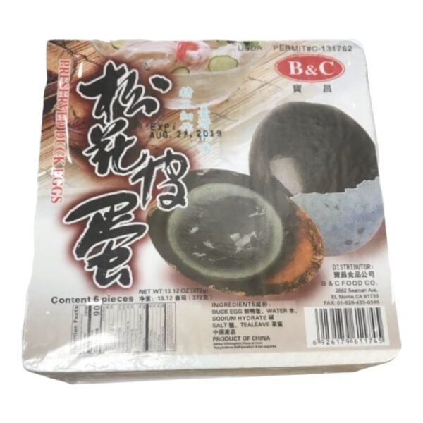 BC -PRESERVED DUCK EGG