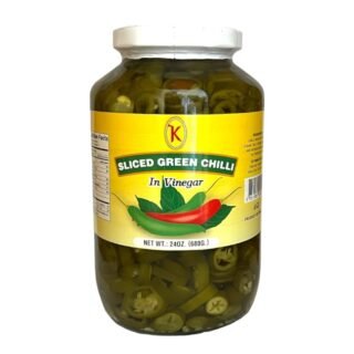 K -PICKLED SLICED GREEN IN VINEGAR