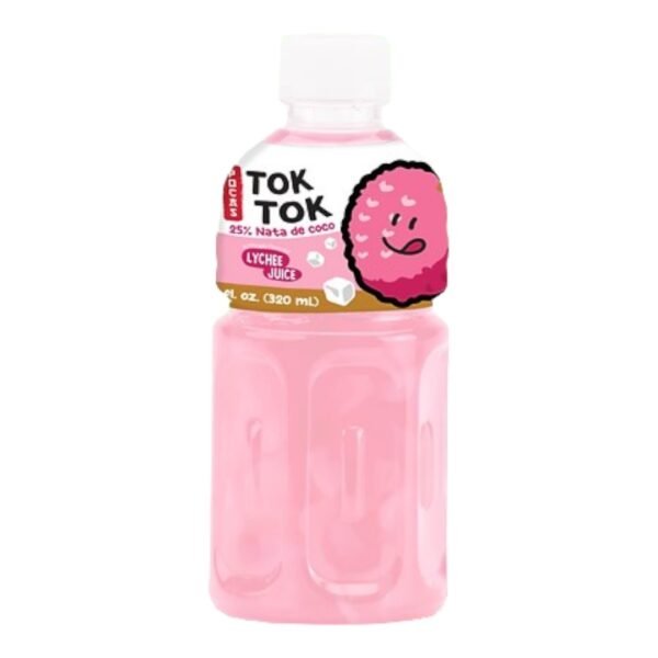 TOKTOK -FRUIT JUICE NATA DE COCO / LYCHEE
