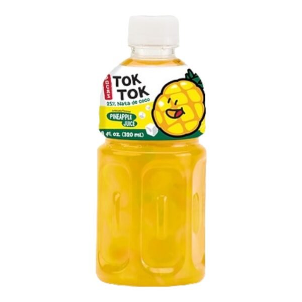 TOKTOK -FRUIT JUICE NATA DE COCO / PINEAPPLE