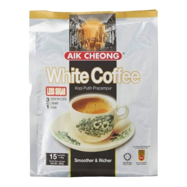 AIK CHEONG - WHITE COFFEE 3 IN 1 /NO SUGER