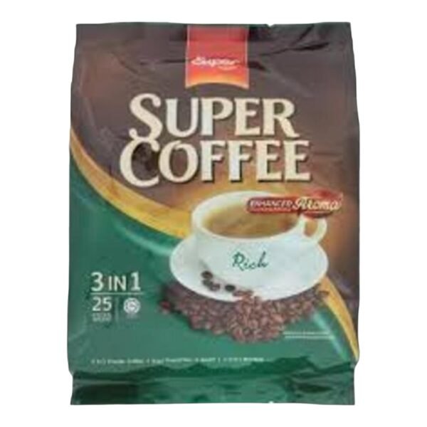 SUPER-COFFEEMIX 3 IN 1 (RICH/GREEN) MALAYSIA