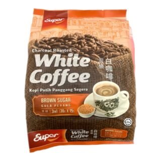 SUPER -WHITE COFFEE 3 IN 1 (BROWN SUGAR/ORANGE)