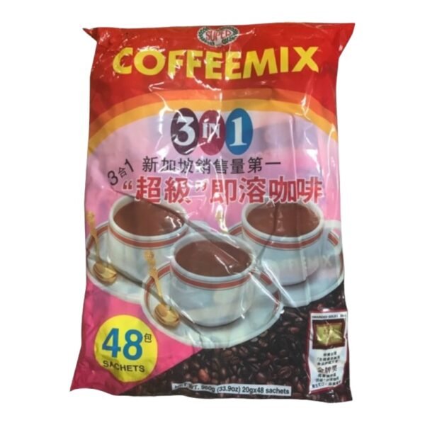 SUPER -COFFEE MIX 3IN1 (RED/LOCAL)