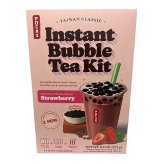 POCAS -BUBBLE TEA DIY KIT -STRAWBERRY