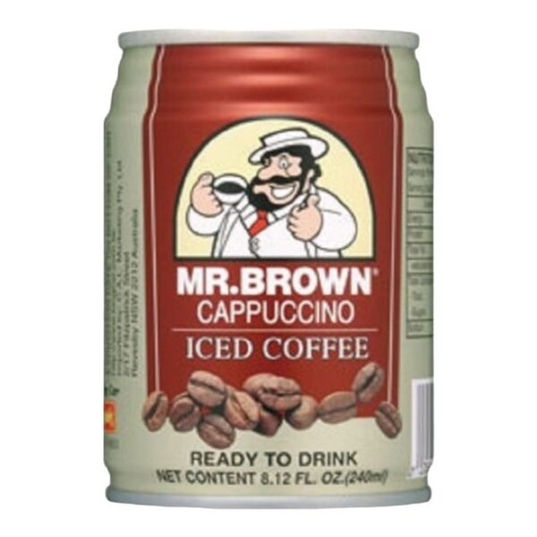 MR.BROWN -CAPPUCCINO COFFEE