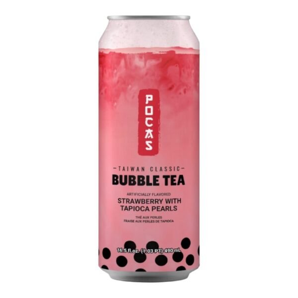 MOCKUP -BUBBLE TEA (STRAWBERRY) (CAN)