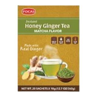 POCAS - HONEY GINGER TEA (MATCHA)