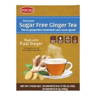 POCAS - HONEY GINGER TEA (SUGAR FREE)