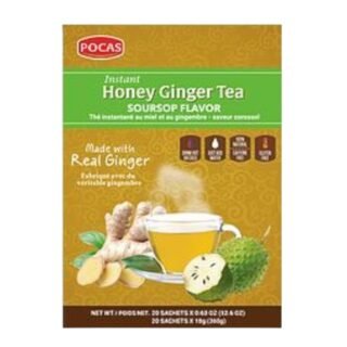 POCAS - HONEY GINGER TEA (SOURSOP)