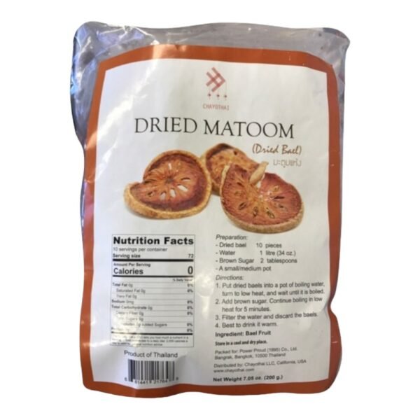 CHAYOTHAI -DRIED MATOOM