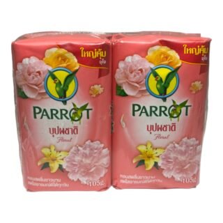 PARROT -SOAP BOTANICALS /FLORAL PINK (L)