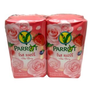 PARROT -SOAP BOTANICALS /ROSE BERRY (L)