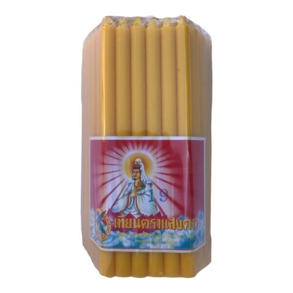 UN -CANDLE 5" /YELLOW#16