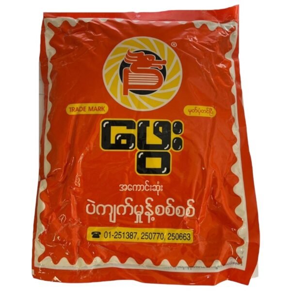 BURMESE -MUNG BEAN FLOUR ROASTED/LION/ORANGE