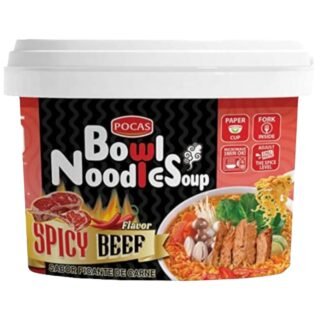 POCAS -NOODLE SOUP BOWL (SPICY BEEF)