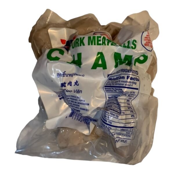 CHAMP -MEATBALLS /PORK TENDON