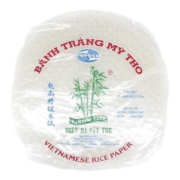 3 BAMBOO -SPRING ROLL WRAPPER (25cm)
