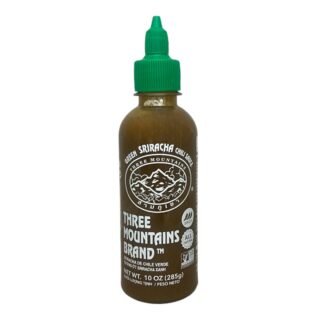 3 MOUTAINS -GREEN SRIRACHA CHILI SAUCE (S)