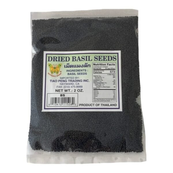 UN- DRIED BASIL SEEDS