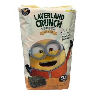 LAVERLAND CRUNCH -SEAWEED SNACK -SEA SALT