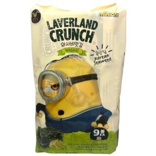 LAVERLAND CRUNCH -SEAWEED SNACK -WASABI