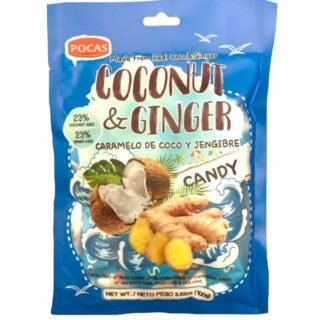 POCAS -COCONUT&GINGER CANDY