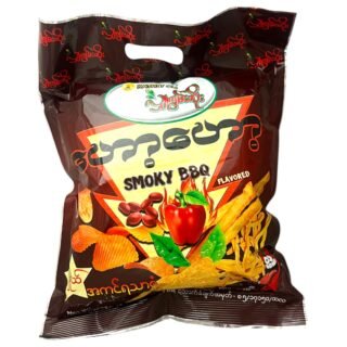 BURMESE -ROASTED FRIED BEAN&CHIO SNACK (SMOKY BBQ)