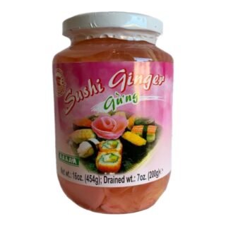 RED DRAGON -PICKLED GINGER SLICE (PINK)