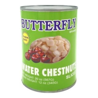 BUTTERFLY -WATERCHESNUT SLICED/20OZ