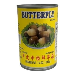 BUTTERFLY  -STRAW MUSHROOM UNPEELED VT (L)