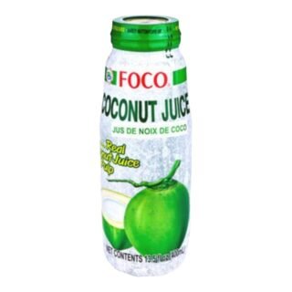 FOCO -COCONUT JUICE w/MEAT (GLASS)