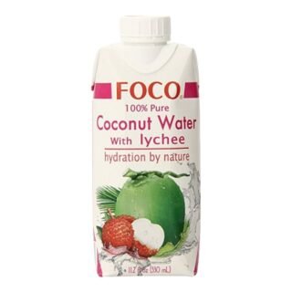 FOCO -COCONUT WATER (LYCHEE)