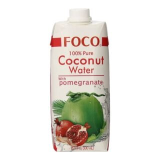 FOCO -COCONUT WATER (POMEGRANATE) (L)