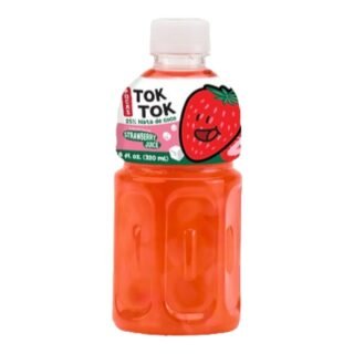 TOKTOK -FRUIT JUICE NATA DE COCO / STRAWBEERY