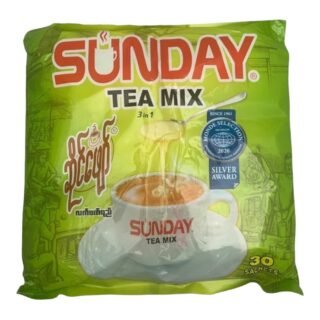 SUNDAY -INSTANT TEA MIX 3 IN 1 (GREEN)