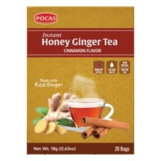 POCAS -HONEY GINGER TEA (CINNAMON)